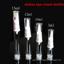 5ml 10ml 12ml 15ml Airless Eyecare Cream Bottle/Airless Pump Bottle/Cosmetic Lotion Bottle